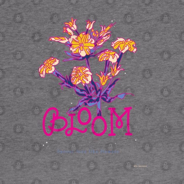 Bloom Art Print by The Middle Maker